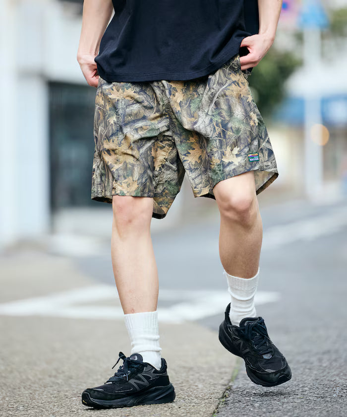 Cotton Nylon Packable Easy Shorts [Limited Edition] - Real Tree Camo