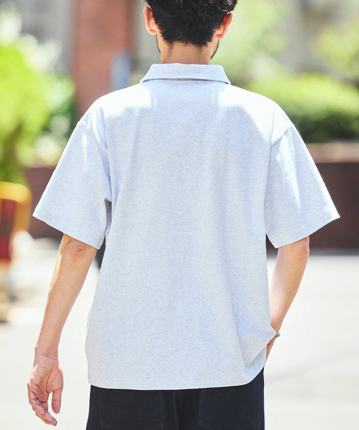HEAVY WEIGHT/Heavyweight Short Sleeve Polo Shirt/T-Shirt/10.5 ounces
