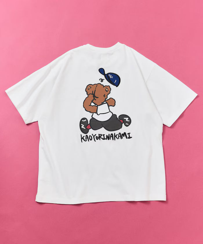 [Sales start on May 22 at 12:00] kaoyorinakami × FREAK'S STORE / Kaoyorinakami limited edition Hashiri Punch Bear Tee
