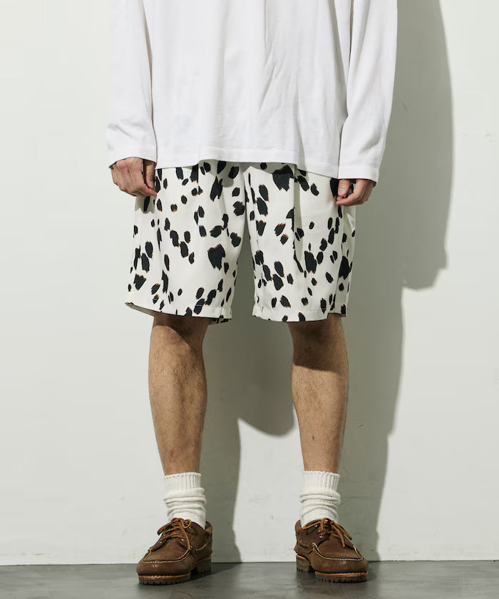 Pattern Easy Shorts / All-over Design Short Pants / Compatible with Setup