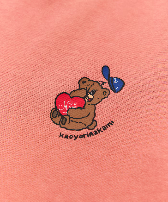 [Sales start on May 22, 12:00] kaoyorinakami × FREAK'S STORE/ Kaoyorinakami exclusive Swary Punch Bear Tee