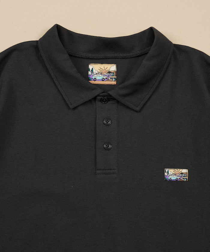 FREAK'S STORE for BEACH & FES Relax Fit One Point Logo Spindle Polo Shirt