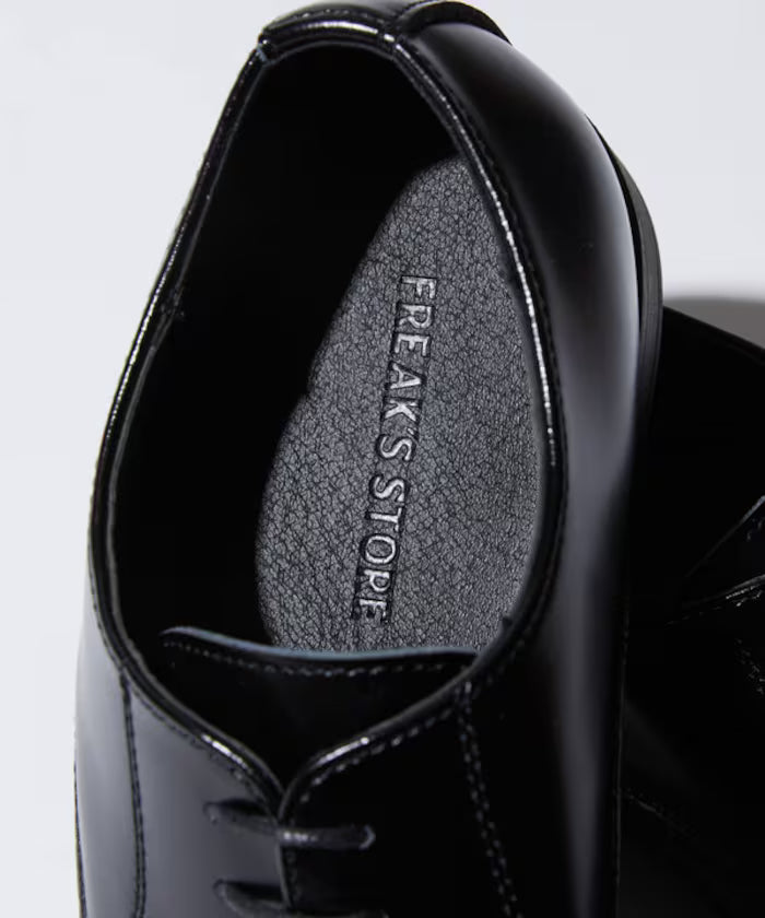 Plain-toe cow leather dress shoes [limited release]