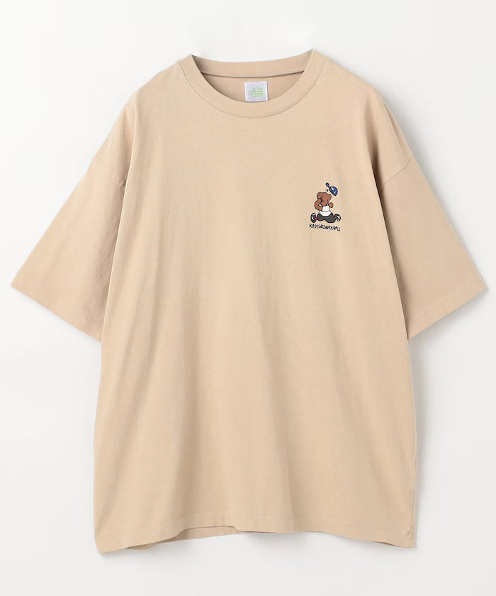 [Sales start on May 22 at 12:00] kaoyorinakami × FREAK'S STORE / Kaoyorinakami limited edition Hashiri Punch Bear Tee