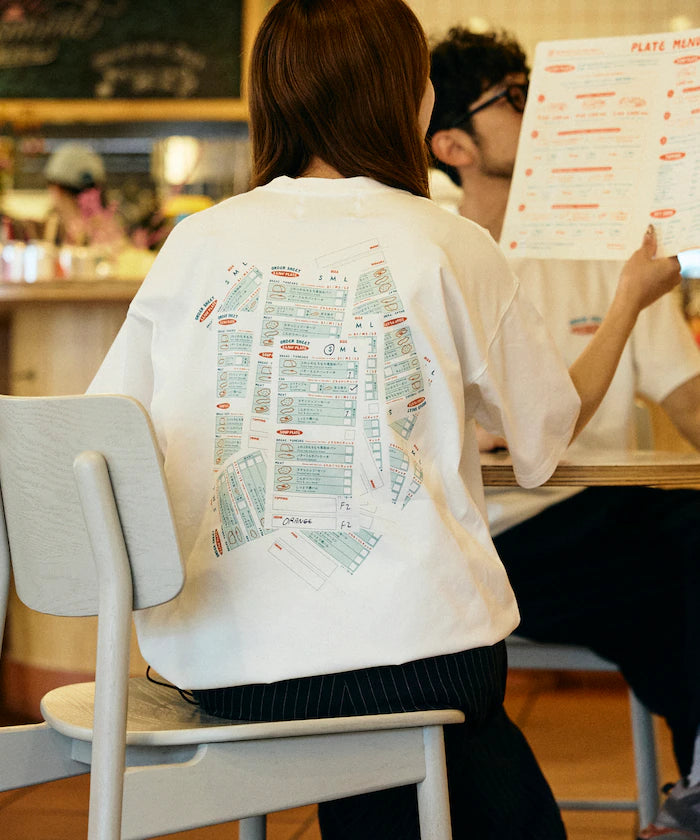 EENY × FREAK'S STORE Multi-Function Back Print Spindle T-Shirt