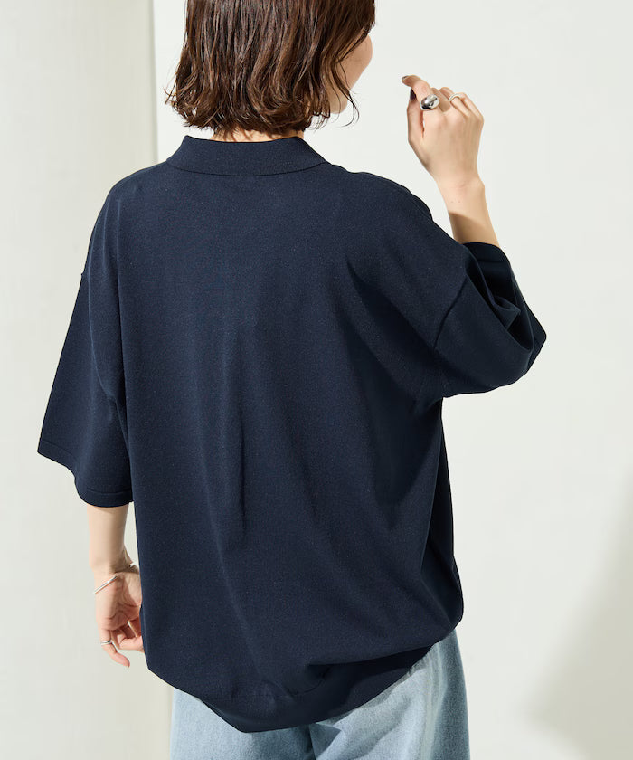 Relax Fit Relax Fit Cool Touch Polo Color Short Sleeve Knit Shirt [Limited Edition]