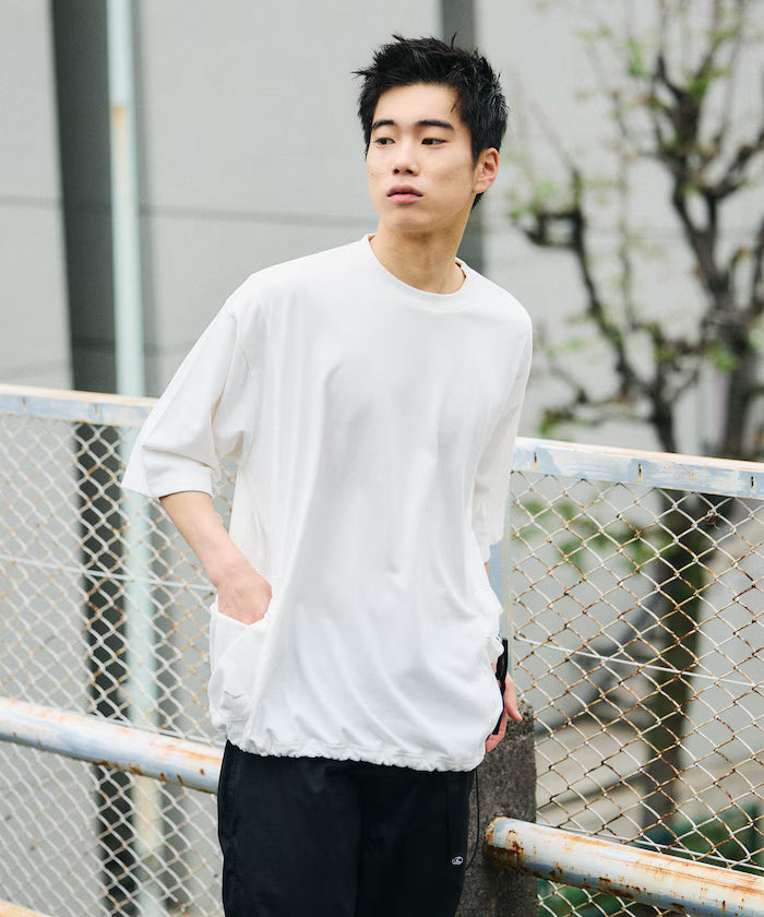 Limited Edition Drymix(R) Drymix Relaxed Fit Side Pocket T-Shirt Quick-Dry UV Cut