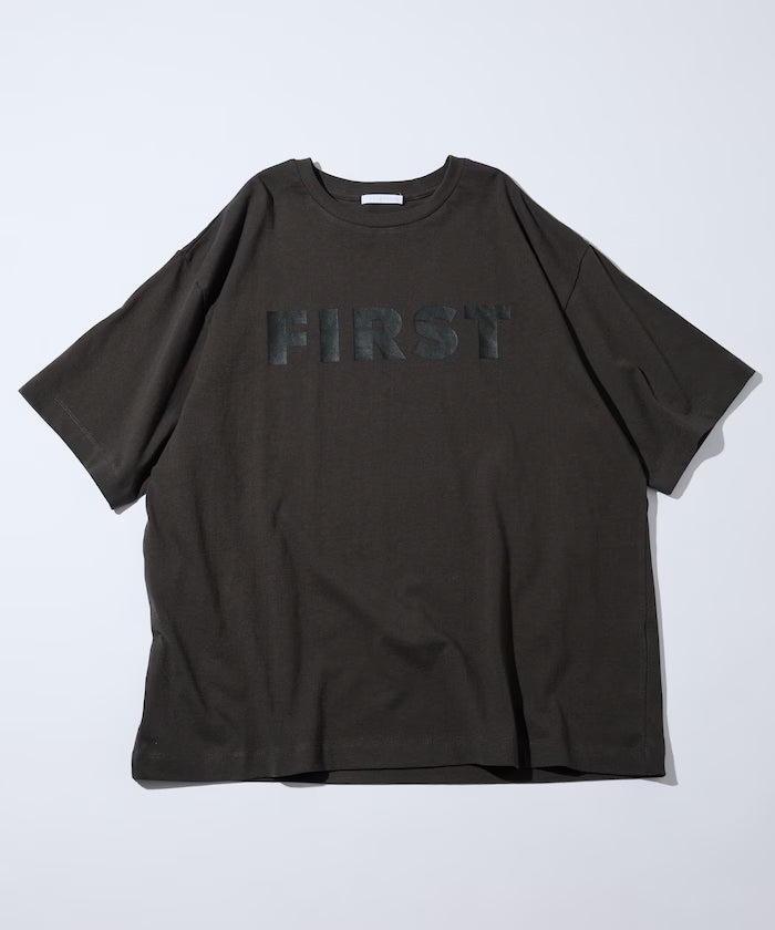 6 Ounce Front Logo Print Crew Neck T-Shirt / Print T-Shirt PR FIRST
