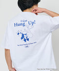 Limited Edition FELIX THE CAT Big Silhouette Back Print Crew Neck T-Shirt - White