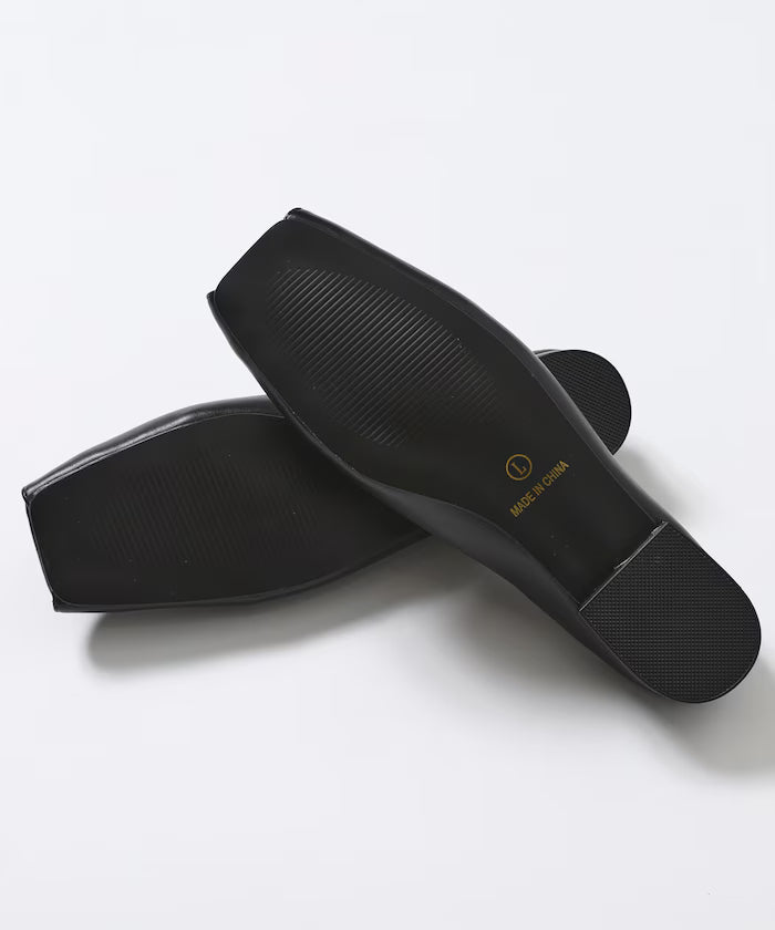 Metal Plate Open Toe Shoes
