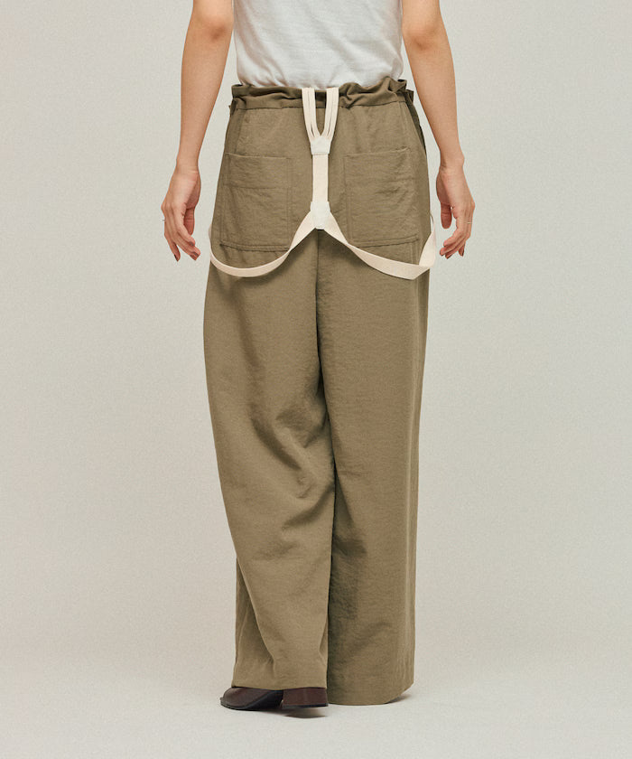 2WAY Suspender Pants / Wide Easy Pants