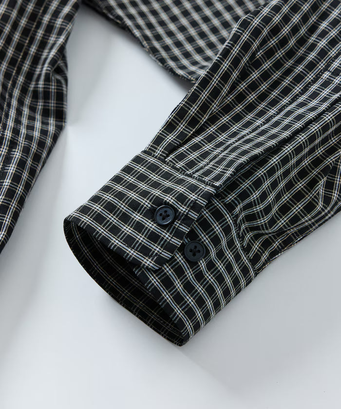 Relax Fit Classic Pattern Regular Collar Shirt / Check Pattern / Stripe Pattern 【Limited Edition】