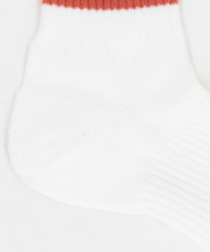 Washi 2-Line Quarter Socks (Fits 25.0-27.0cm)