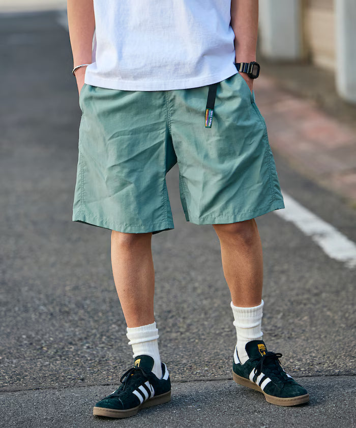 Nylon Climbing Easy Shorts [Limited Edition] - Sax Blue