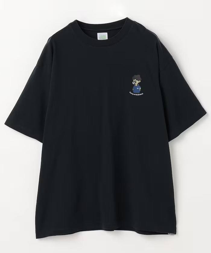 [Starting sale on May 22 at 12:00] kaoyorinakami × FREAK'S STORE/ Kaoyorinakami limited edition soccer ball boy Tee