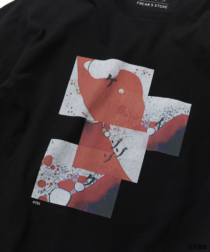 [March 13, 12:00 Release] TBS Drama 'Keizoku' Collaboration 'LOGO' Collage Art Print Short Sleeve Crew Neck T-Shirt