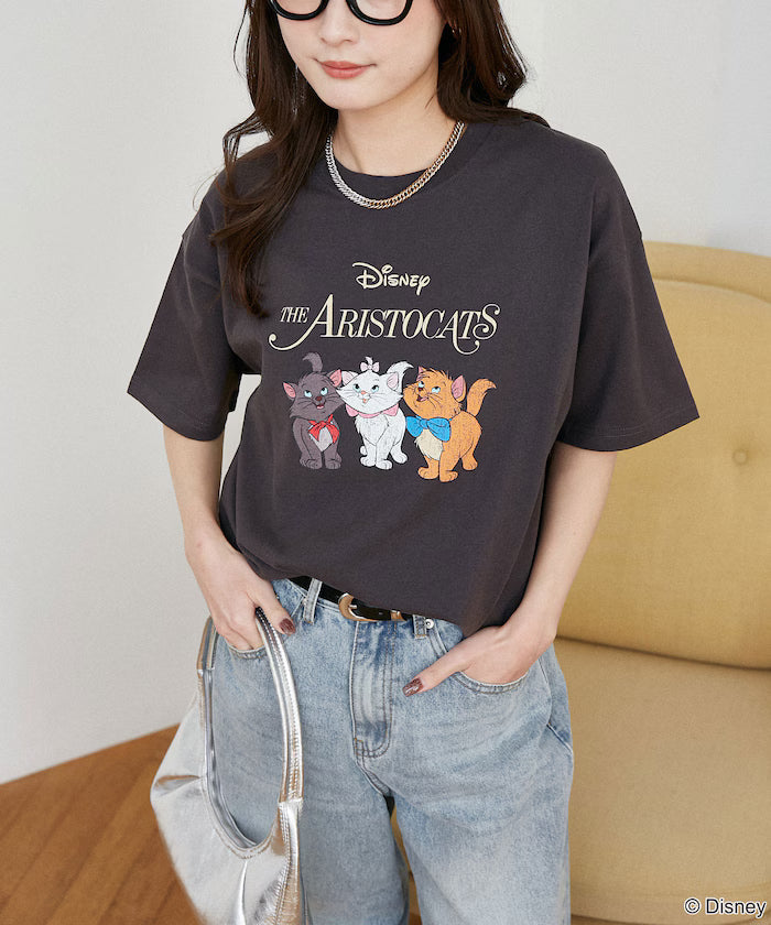 Disney Marie/Disney Marie/Print T-Shirt Limited Edition