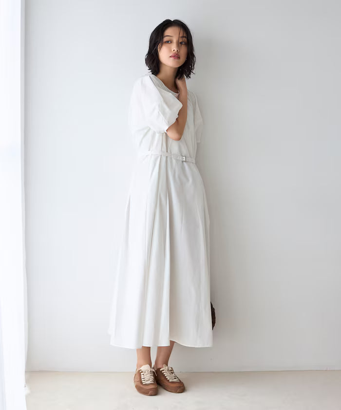 Balloon Sleeve 2WAY Dress / 5 Minute Sleeve