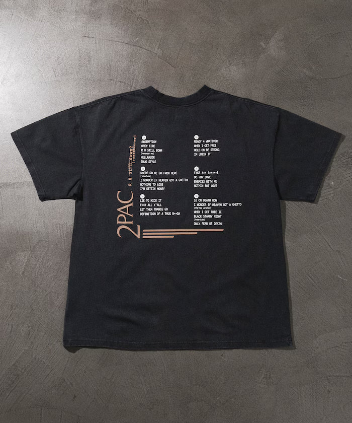 【EXCLUSIVE】2pac S/S Tee R U STILL DOWN/Tupac Are You Still Down Crew Neck T-Shirt