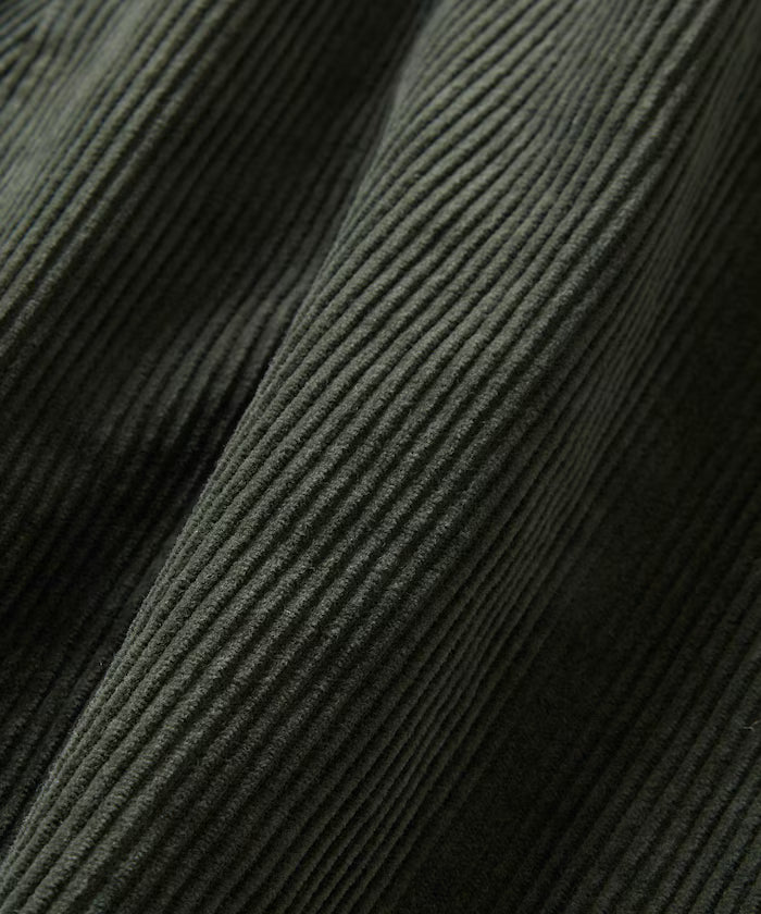 Wide Silhouette One Wash Curve Corduroy Pants