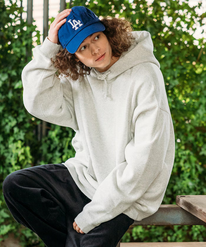 12oz Heavyweight Big Silhouette Pullover Hoodie - Limited Edition - Ash Gray