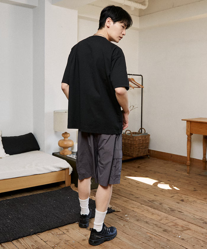 <Functional Material> MAGAZINE Cat Photo T-Shirt Limited Release