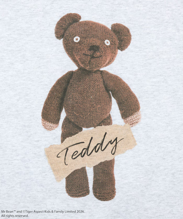 Mr. Bean Teddy Tee / Teddy Design Crew Neck T-Shirt