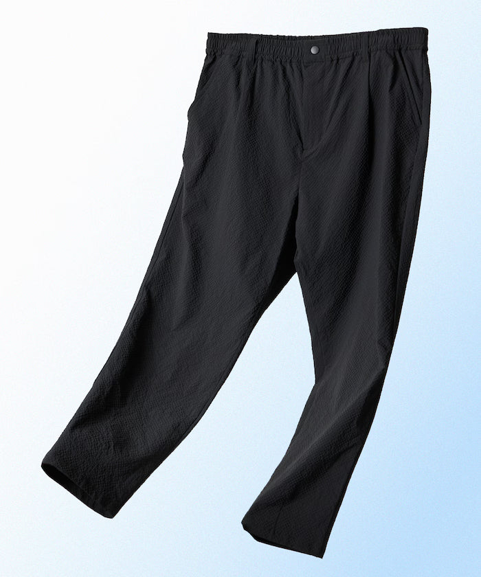 AiRide/Air Ride Slim Tapered Silhouette Sheer Seersucker Packable Easy Pants/Quick-Dry/UV Cut [Limited Edition]
