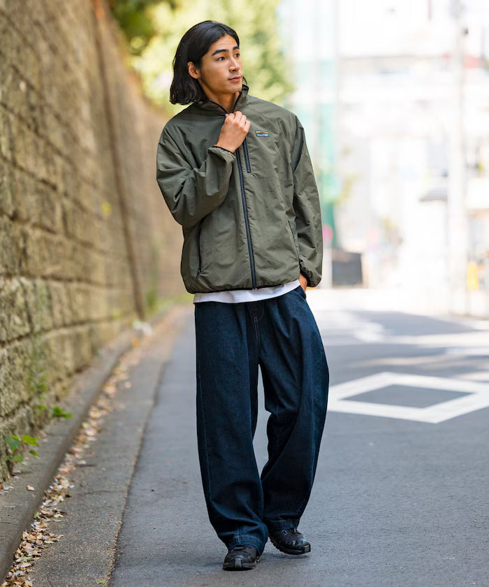 Relaxed Fit Nylon Fleece Reversible Blouson [Limited Release]