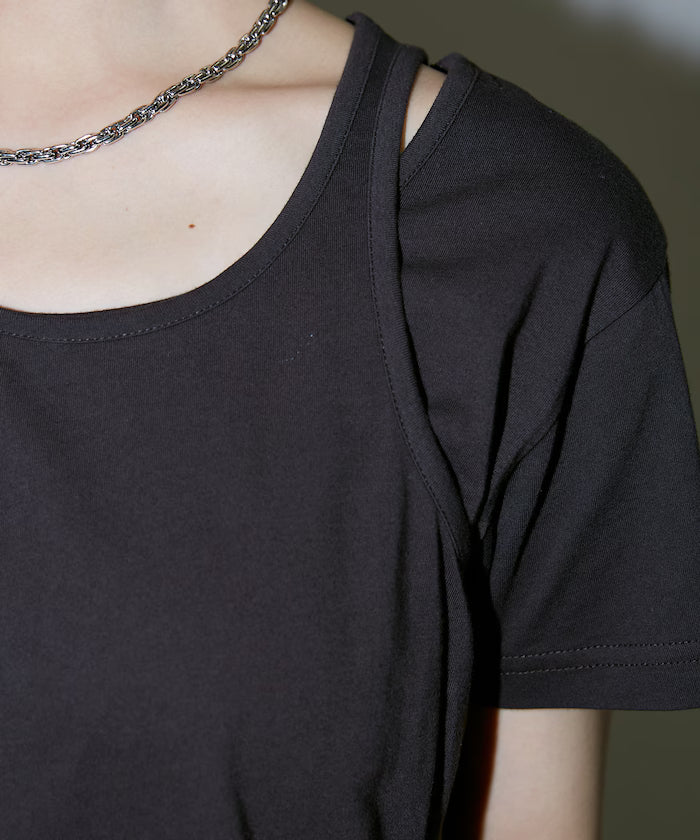 <Set Item> Tank Top Layered T-Shirt Limited Edition