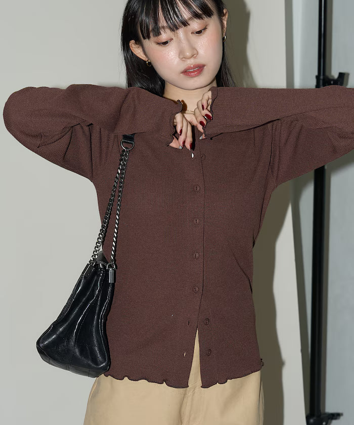 Mini Waffle Mellow Cardigan Limited Edition