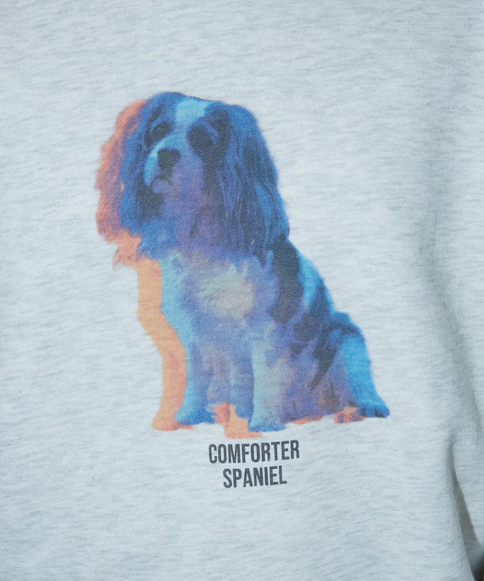 Dog Photo Print Fleece Lined Sweat Pullover Limited Edition