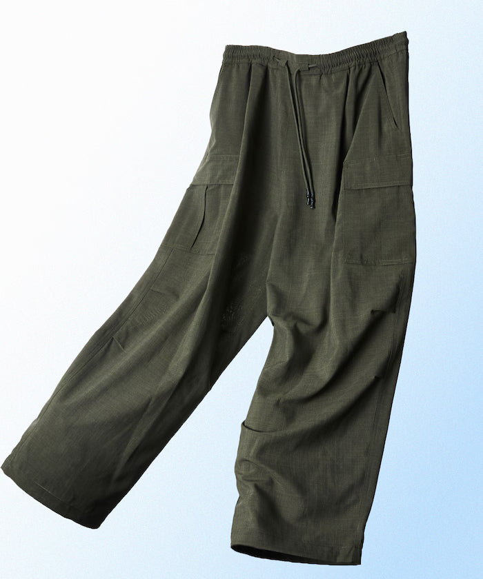 AiRide/AiRide Wide Silhouette Packable Easy Cargo Pants/Aquick drying/UV cut 【Limited Edition】