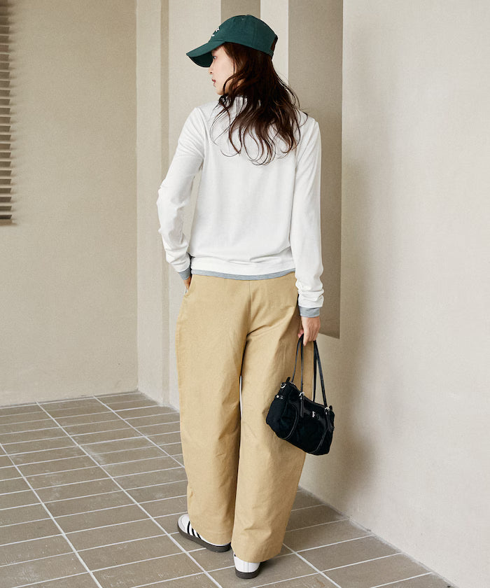 Henry Neck Layered Long Sleeve T Limited Edition