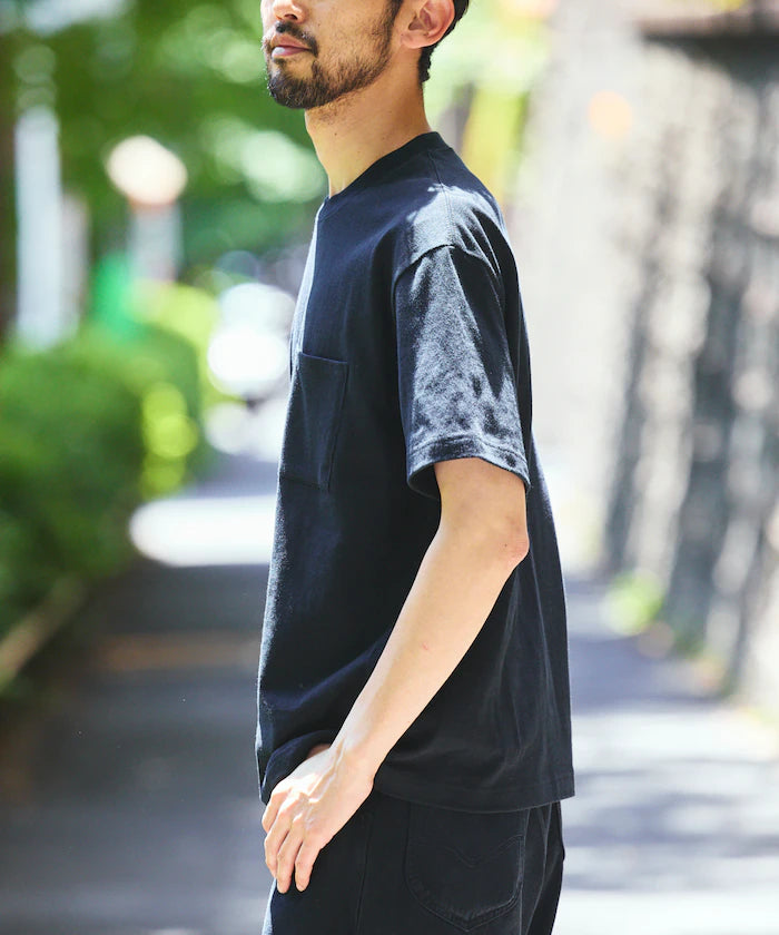 HEAVY WEIGHT/Heavy Weight Short Sleeve Crew Neck Pocket T-Shirt/10.5 ounces