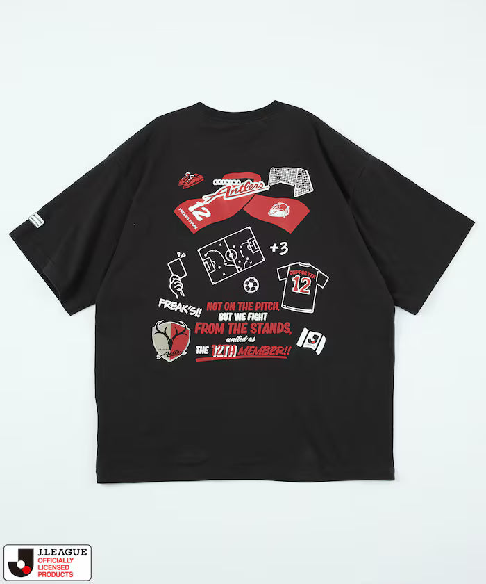 [Sales start on May 15 at 12:00] J.LEAGUE × FREAK’S STORE Exclusive SUPPORTERS SHORT SLEEVE TEE [Kashima Antlers]