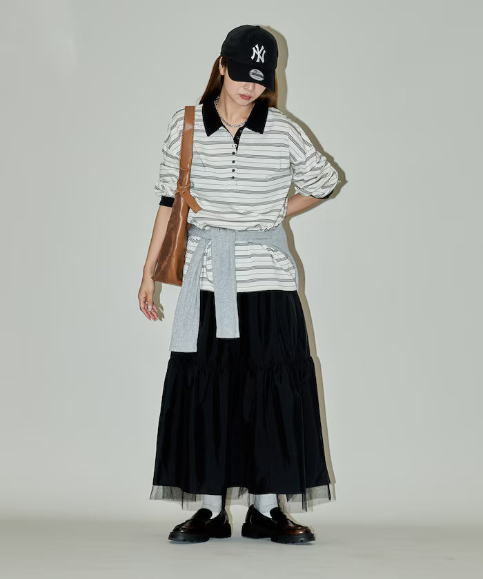 Tulle Layered Tiered Skirt Limited Edition