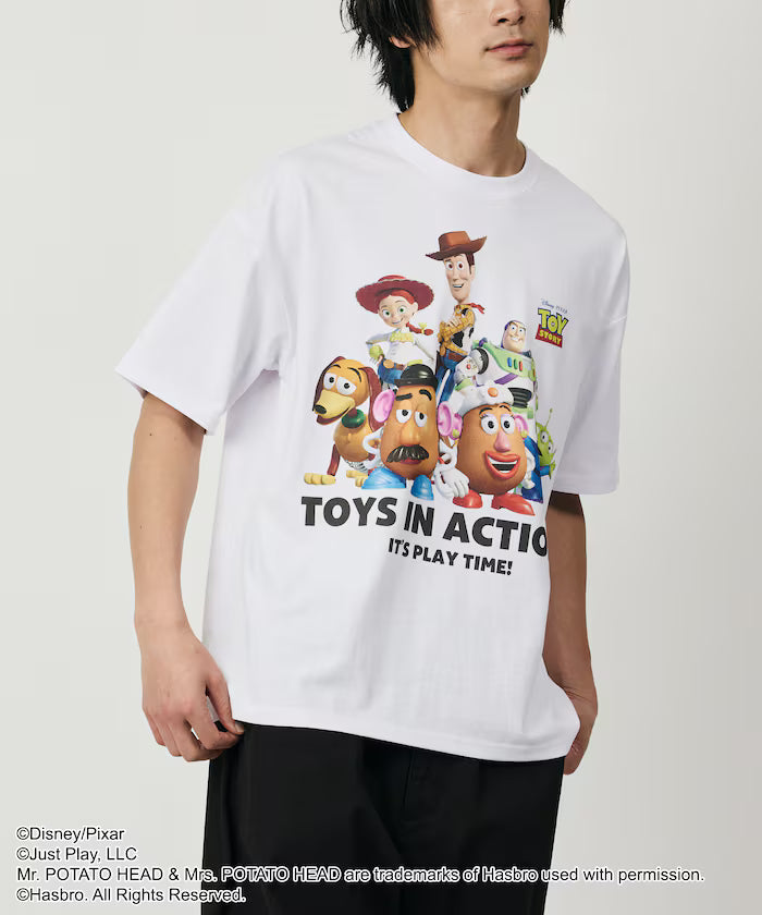 [April 20 12:00 release][Made to Order Product] 'Toy Story' Exclusive Character Print Crew Neck T-shirt Limited Edition