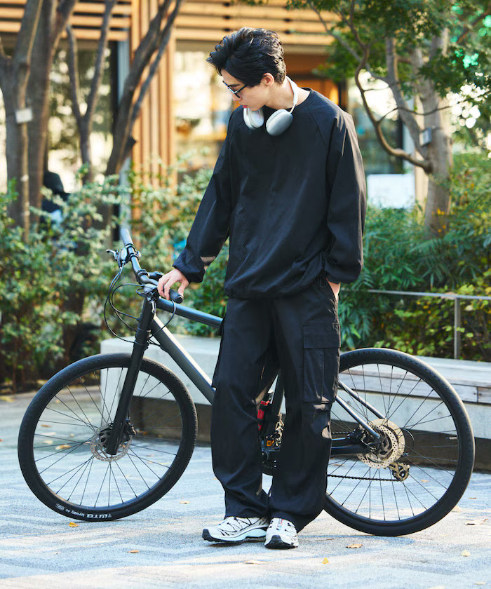 AiRide/Air Ride Relax Fit Raglan Long Sleeve Pullover/Pocketable/Quick Dry/UV Cut [Limited Edition]