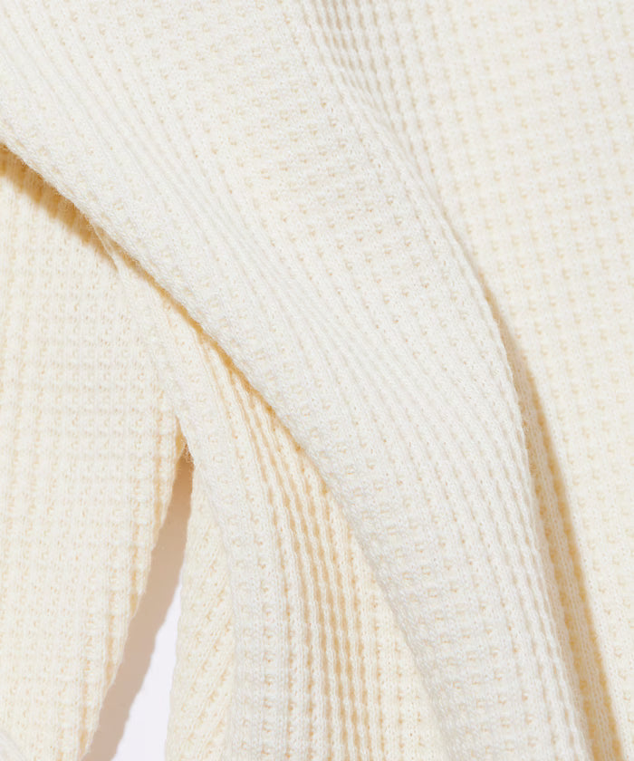 Big Silhouette Long Sleeve Waffle Thermal L/S T-shirt [Limited Edition]