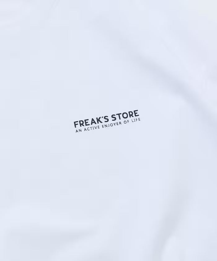 Big Silhouette Receipt Motif Back Print T-Shirt 【Limited Edition】