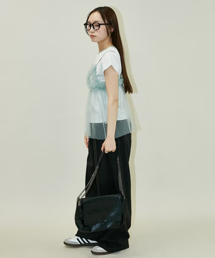 Tulle Bustier T-shirt Set Limited Edition