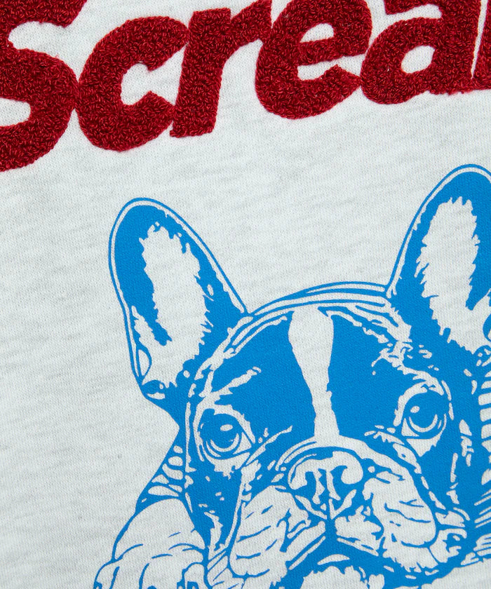 Sagara Embroidery French Bulldog Fleece-Lined Hoodie Limited Edition
