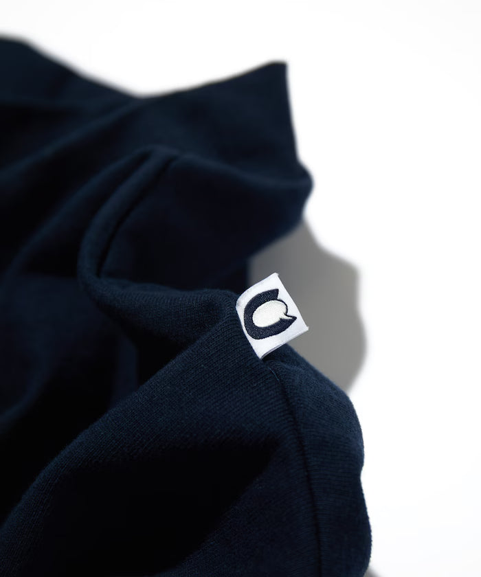 Heavy weight Jersey Mock Neck L/S Print Tee