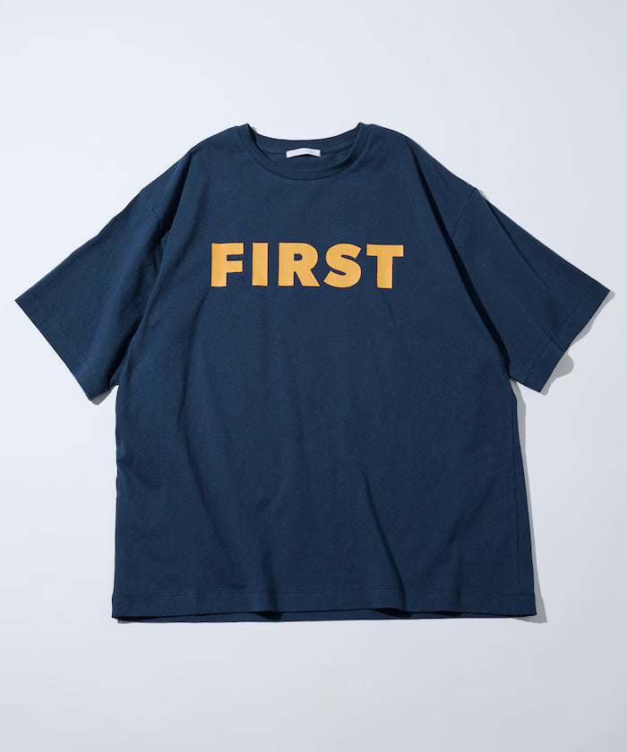 6 Ounce Front Logo Print Crew Neck T-Shirt / Print T-Shirt PR FIRST