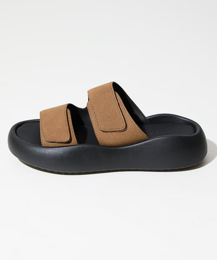 Limited Edition Volume Sole Double Belt Sports Sandal Platform Sole