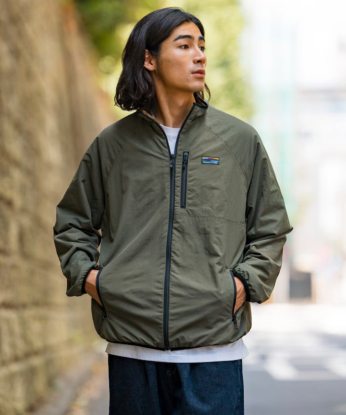 Relaxed Fit Nylon Fleece Reversible Blouson [Limited Release]
