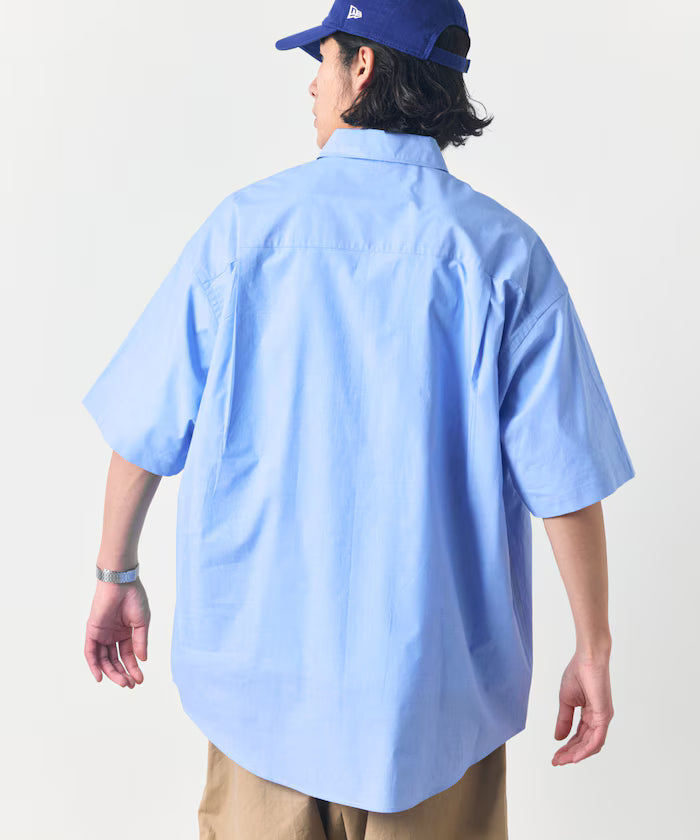 Relax Fit Relaxed Fit Short Sleeve Regular Collar Shirt [Limited Edition]