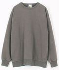 13 oz HEAVY WEIGHT heavyweight pigment-dyed crewneck sweatshirt - Brown