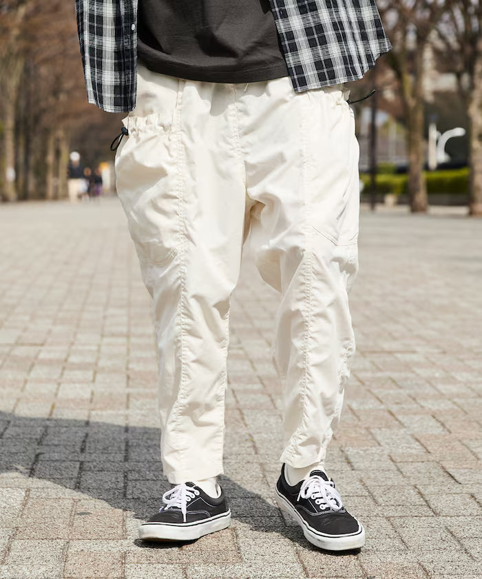 Wide Silhouette Barrel Leg Pocket Code Easy Cargo Pants [Limited Edition]